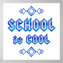 School Is Cool Poster