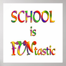 School is FUNtastic Print