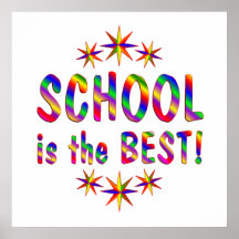 School is the Best Posters