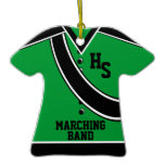 School Marching Band ornaments