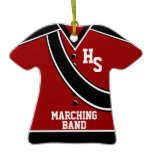School Marching Band ornaments