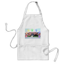 School prints Apron