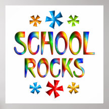 SCHOOL ROCKS POSTER