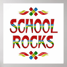 School Rocks Print