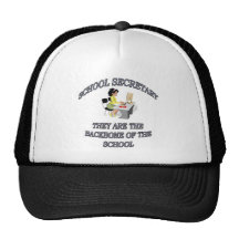 SCHOOL SECRETARY MESH HATS