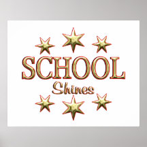 School Shines Poster