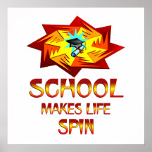 School Spins Print