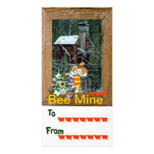 School Valentines Photo Card Template