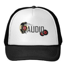 sci-fi and audio theme apparel mesh hats