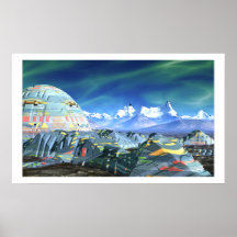 Sci-Fi City Poster