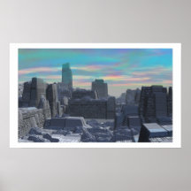 Sci-Fi City Poster