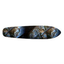 Sci-Fi Metal Art 2-1 Skateboard