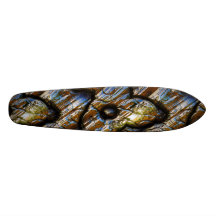 Sci-Fi Metal Art 2-9 Skateboard