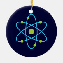 Science Atom Christmas Tree Ornaments