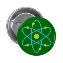 Science Atom Pins