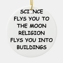 science christmas tree ornament