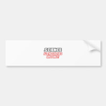 Science...Cool Kids Bumper Sticker