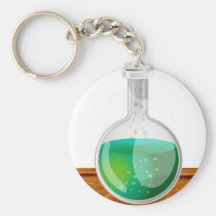 Science Flask Key Chain