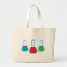 Science Flasks Tote Bags