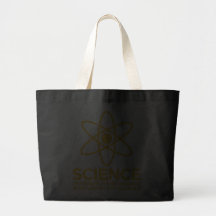 Science - Just because its not imaginary... Canvas Bags