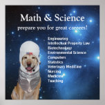 Science Math Cute Space Lab Stars Posters