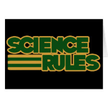 Science Rules Greeting Cards