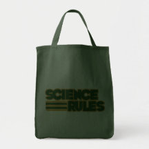 Science Rules Tote Bag