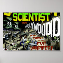 Scientist Rids Hollywood of the Curse of the Vamps Poster