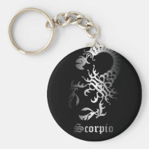 Scorpio Keychain