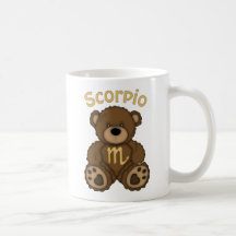 SCORPIO Zodiac Astrology Teddy Bears Mug