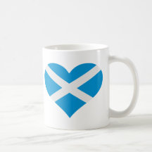 Scotland flag mug