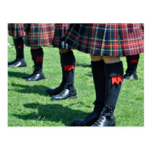 Scotland Scottish Kilt Postcard