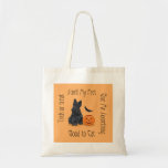 Scottish Terrier Halloween Tote Bag