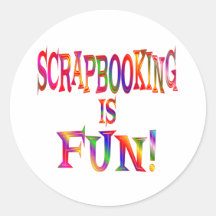 Scrapbooking is Fun Stickers