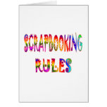 Scrapbooking Rules Cards