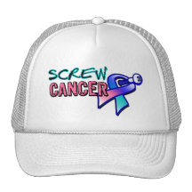 Screw Thyroid Cancer Mesh Hat