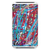 Scribbles Barely There iPod Cover