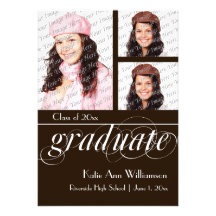 Script Photo Graduation Announcement