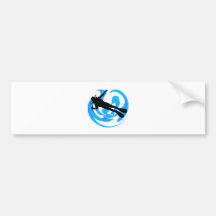 SCUBA DEEP TRENCH BUMPER STICKERS