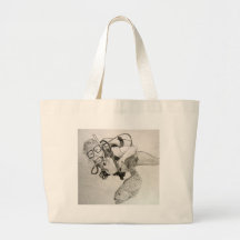 Scuba Diver Canvas Bag