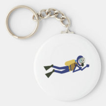 Scuba Diver Keychains