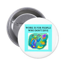 scuba diving design pin
