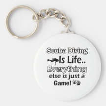 Scuba Diving gift items Keychain