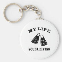 Scuba Diving My Life Key Chains