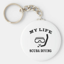Scuba Diving My Life Key Chains