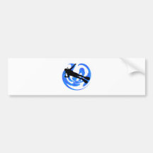 SCUBA THE MOOD BUMPER STICKER