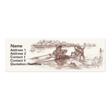 Sculling Frogs Business Cards