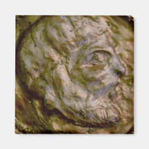 Sculpted Coin with Ancient Look Magnet