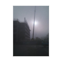 SDC parking garage Stretched Canvas Prints