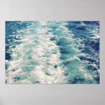 Sea foam poster